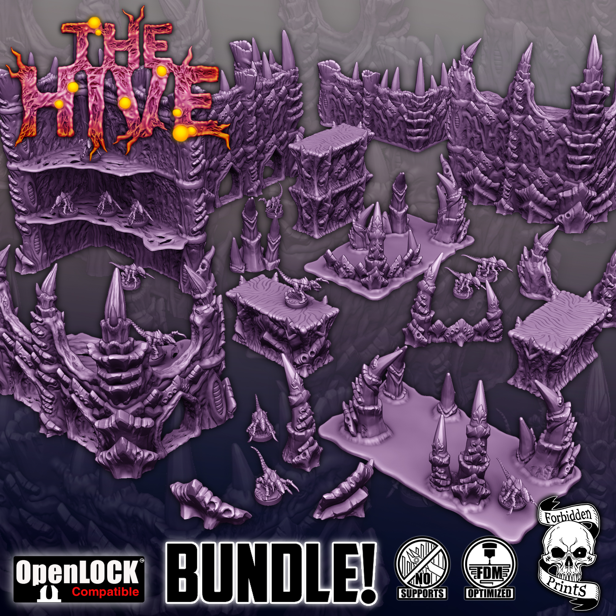 The Hive - Bug Ruins BUNDLE! Set