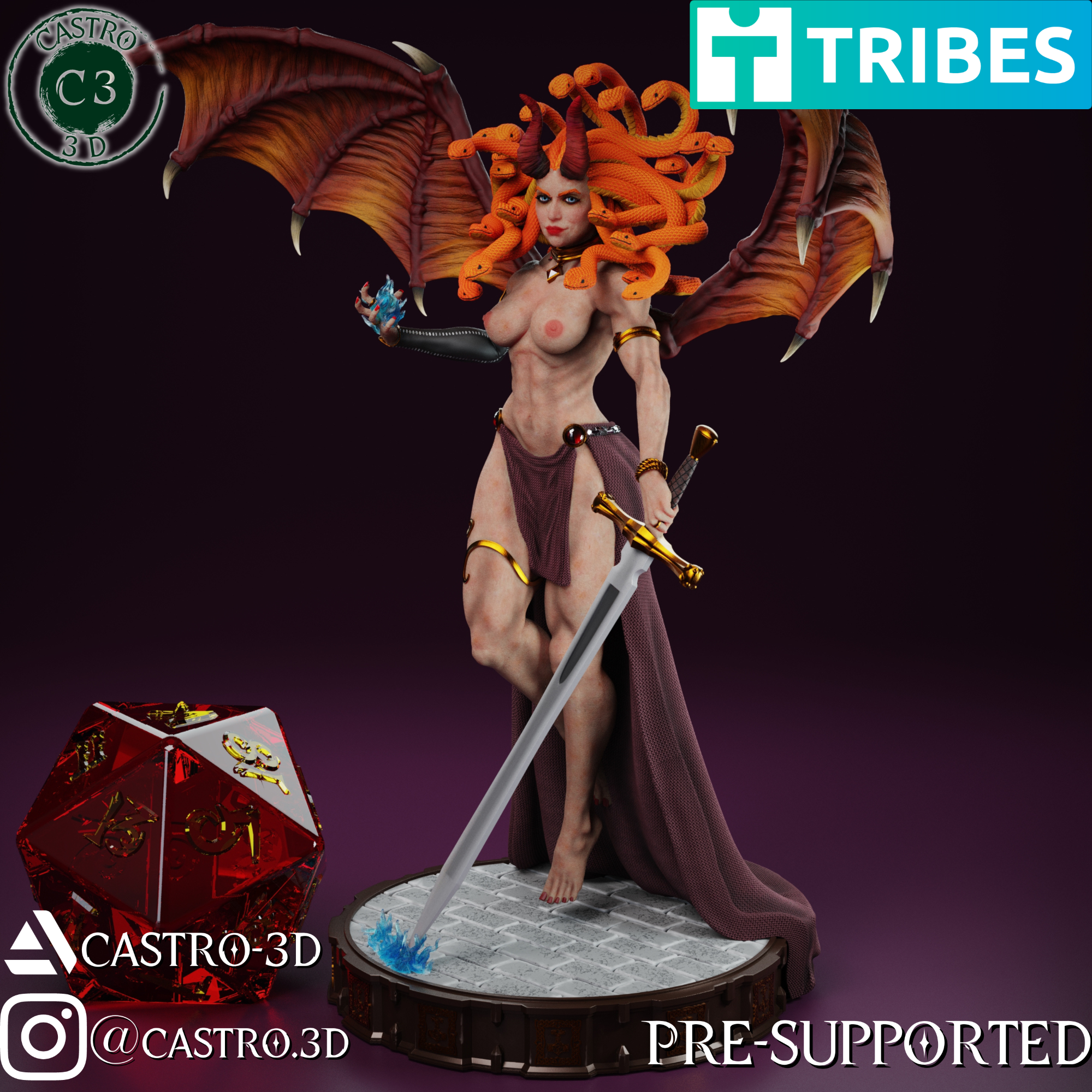 Succubus Medusa - NSFW