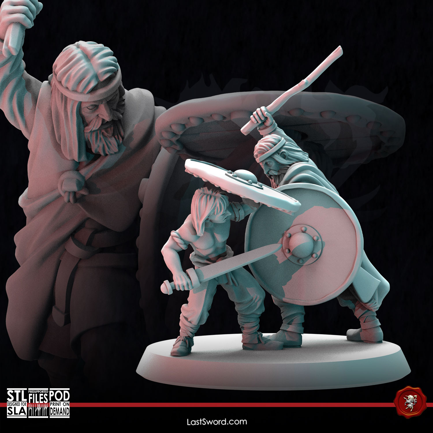 The Lesson | Pre-Supported | 30mm Vikings