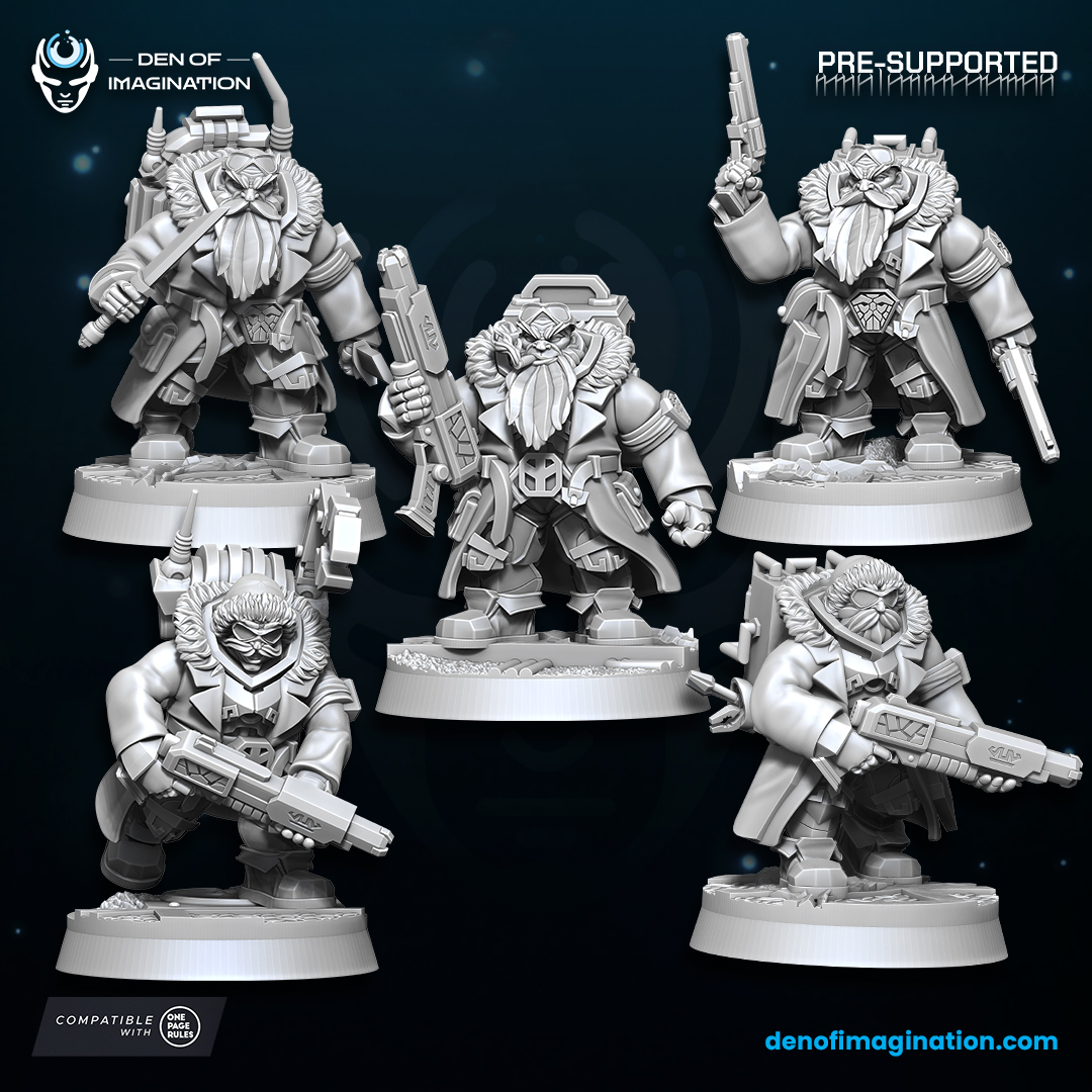 Space Dwarf - Surveyors Scouts Unit