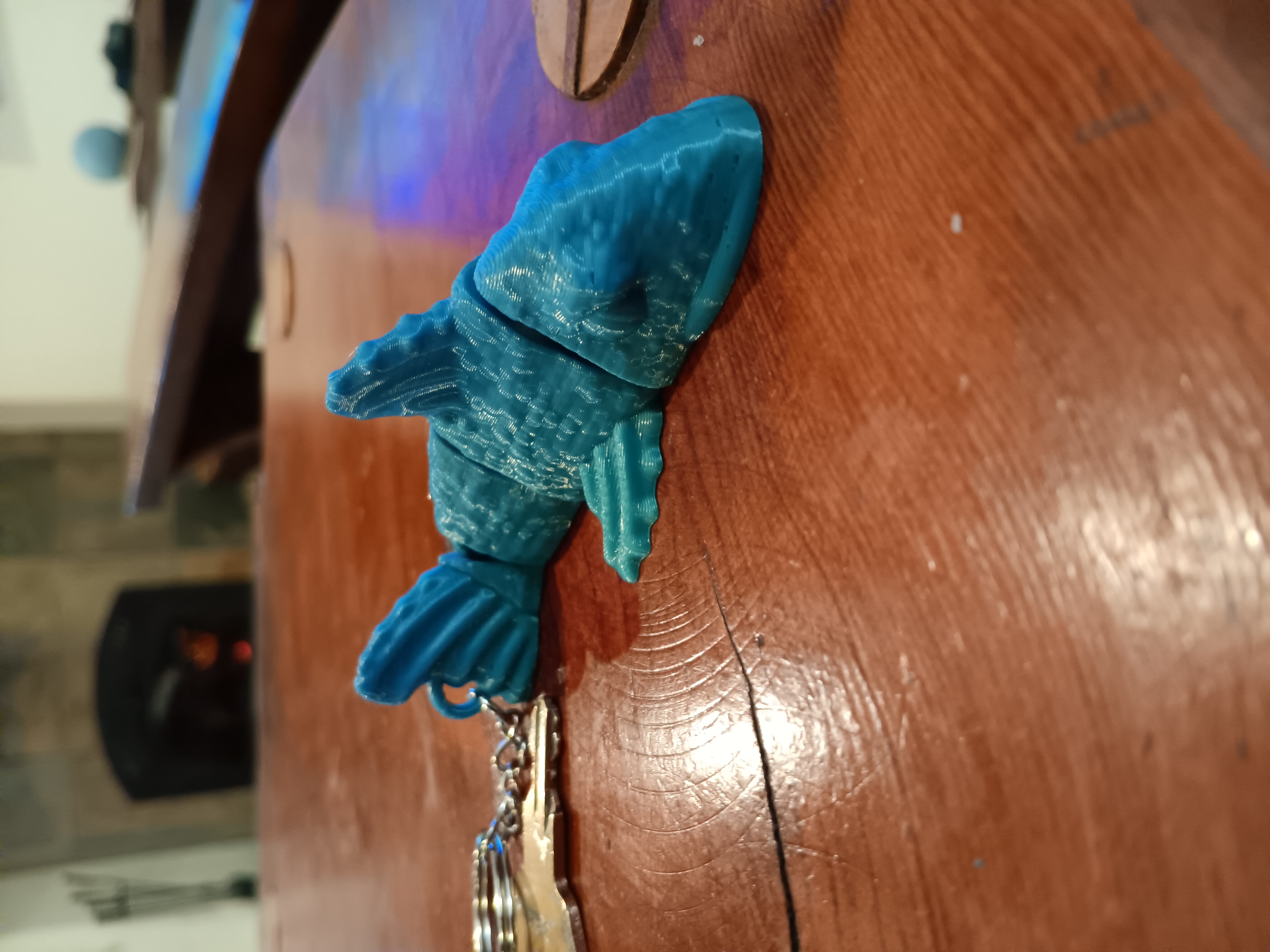 Koi Fish Keychain - flexi fidget toy
