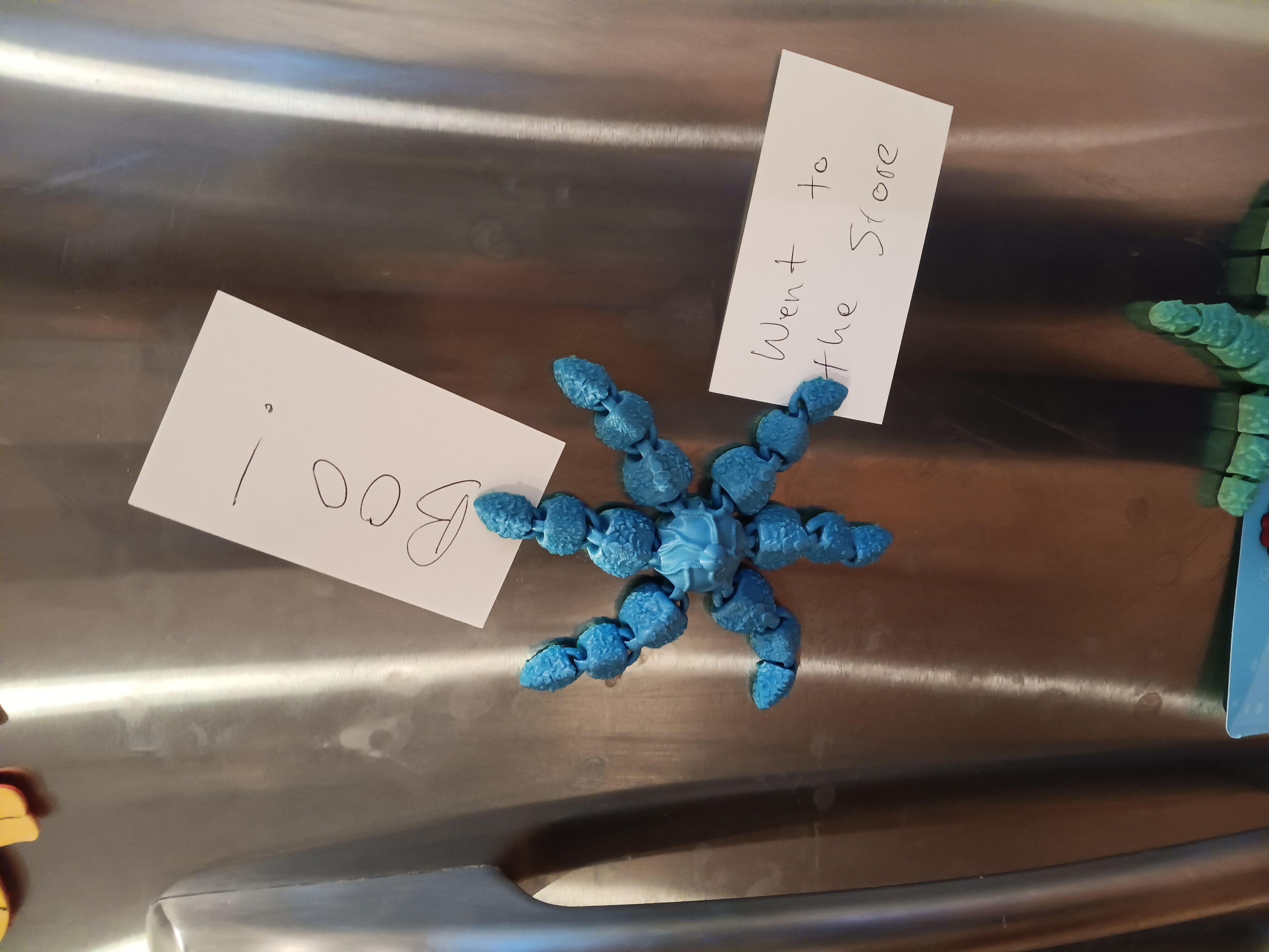Flexi Eyeball Magnet - print in place - fidget toy