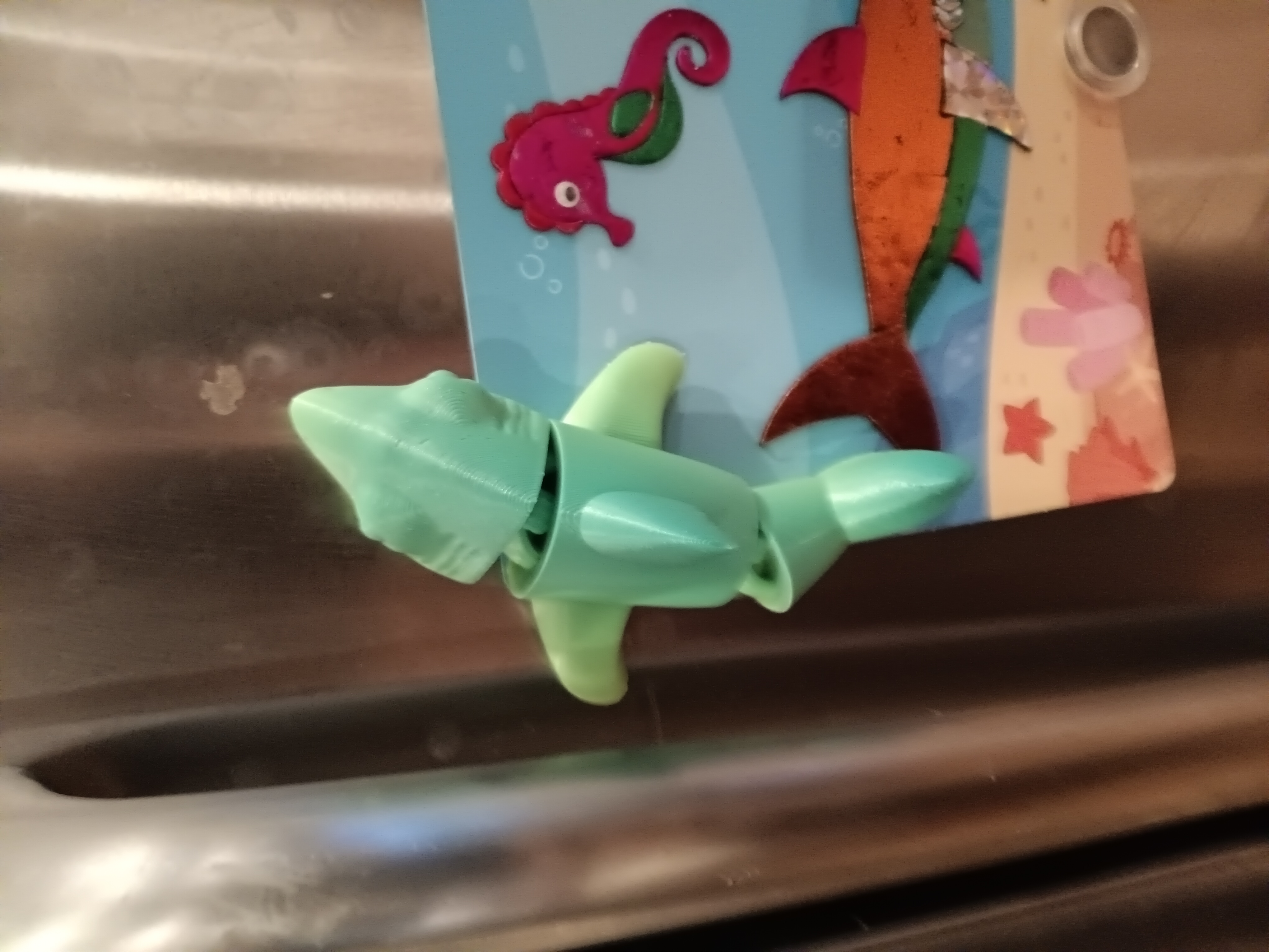 Flexi Shark Magnet - print in place