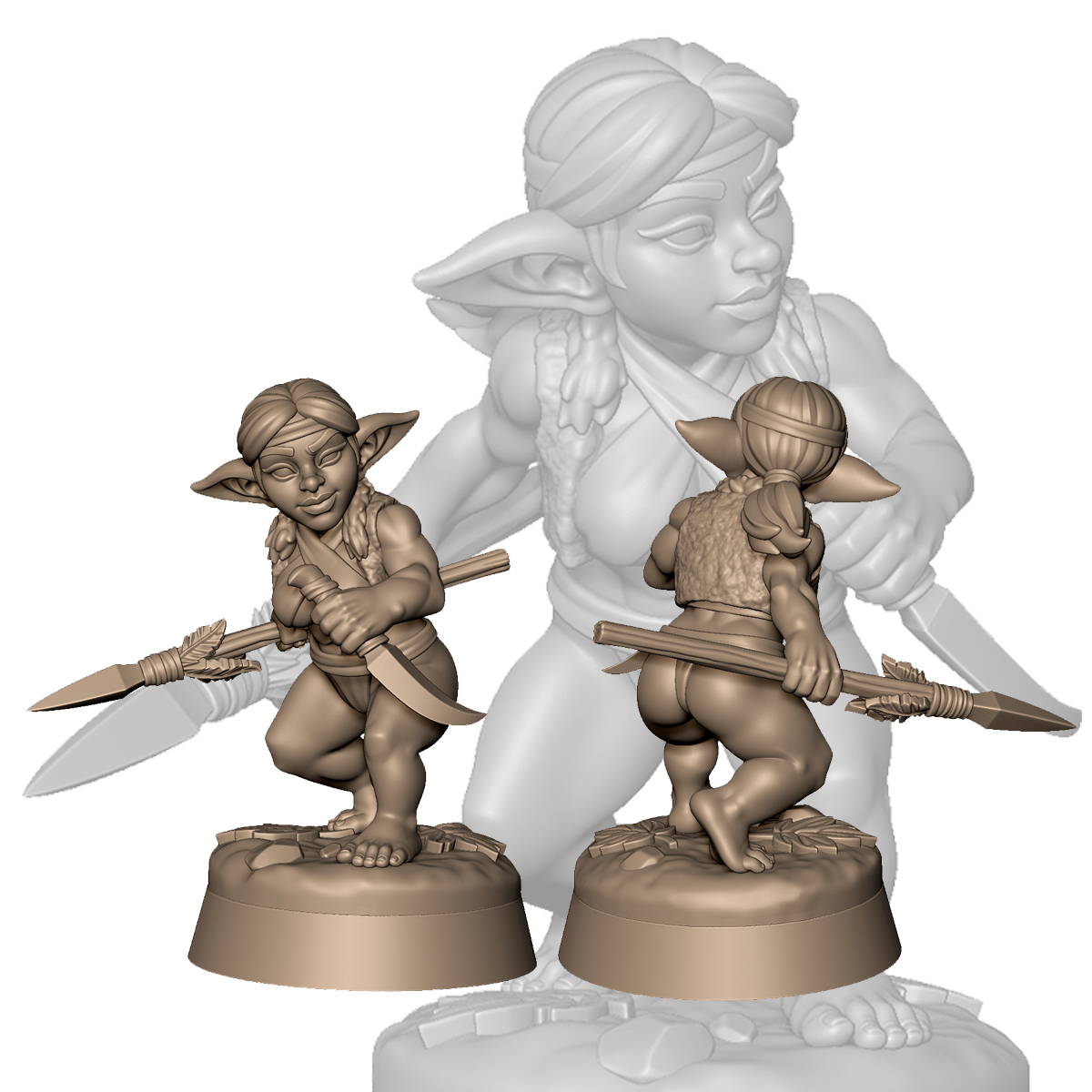 Goblin huntress