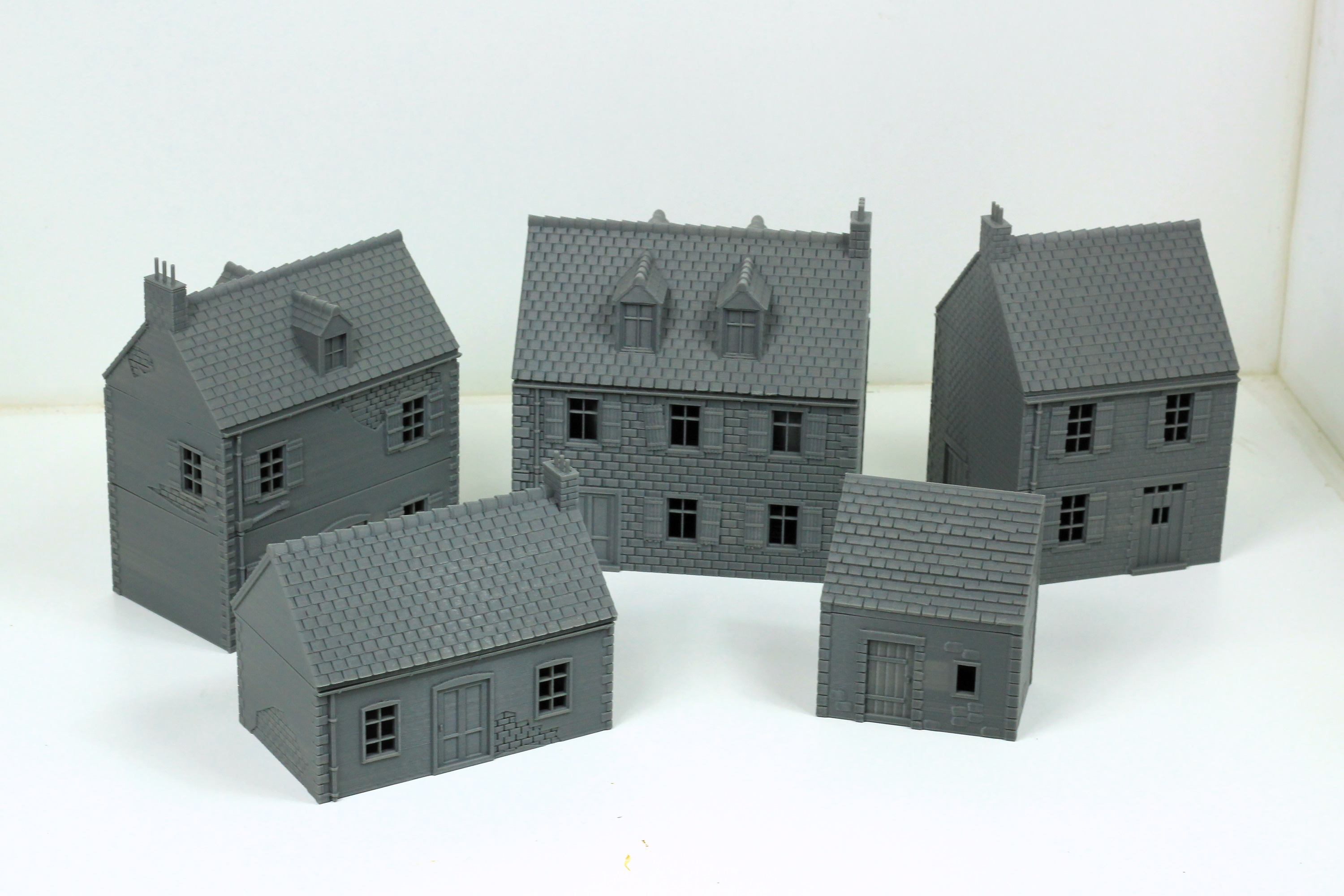 Normandy Village Set - WW2 Wargaming Terrain
