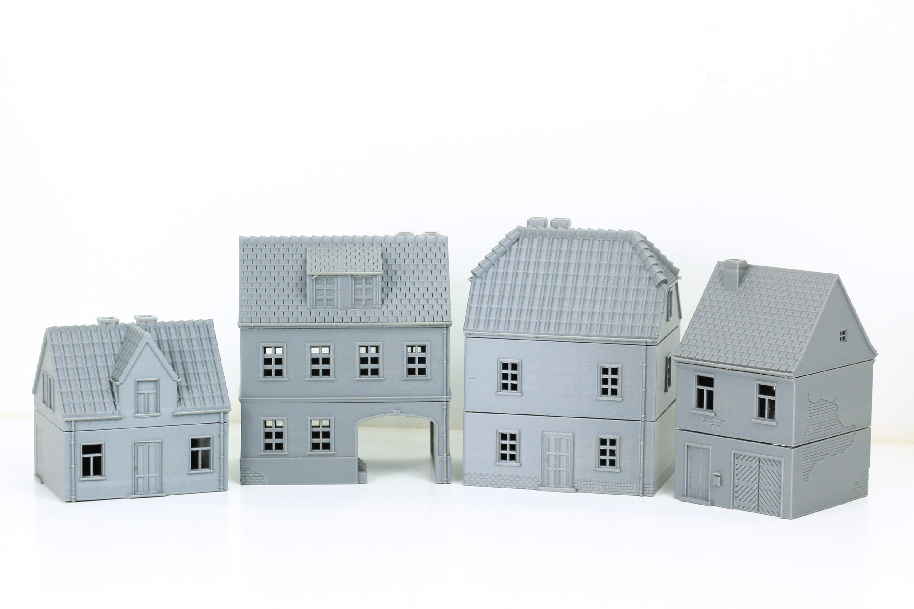 German Village Set - WW2 Wargaming Terrain