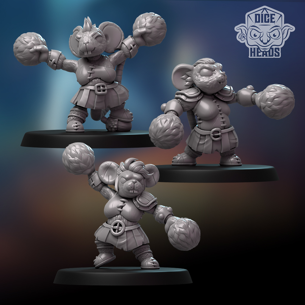 Gnaw 'N' Order – Mice Cheerleader Troupe ?