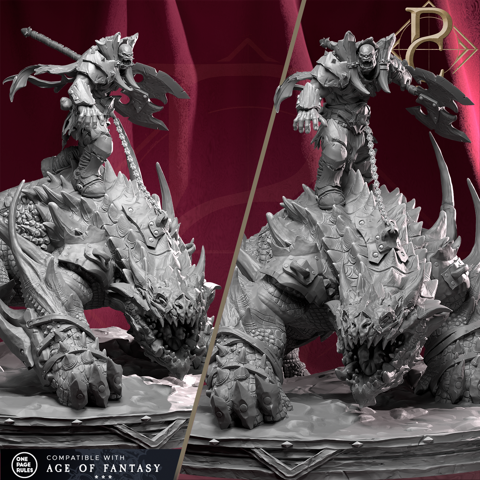 Kodark, The Conqueror - 2 SIZES