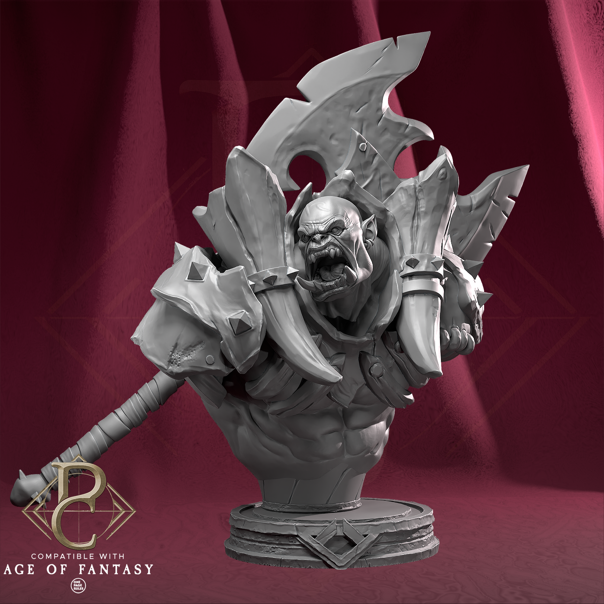 Kodark, The Conqueror Bust