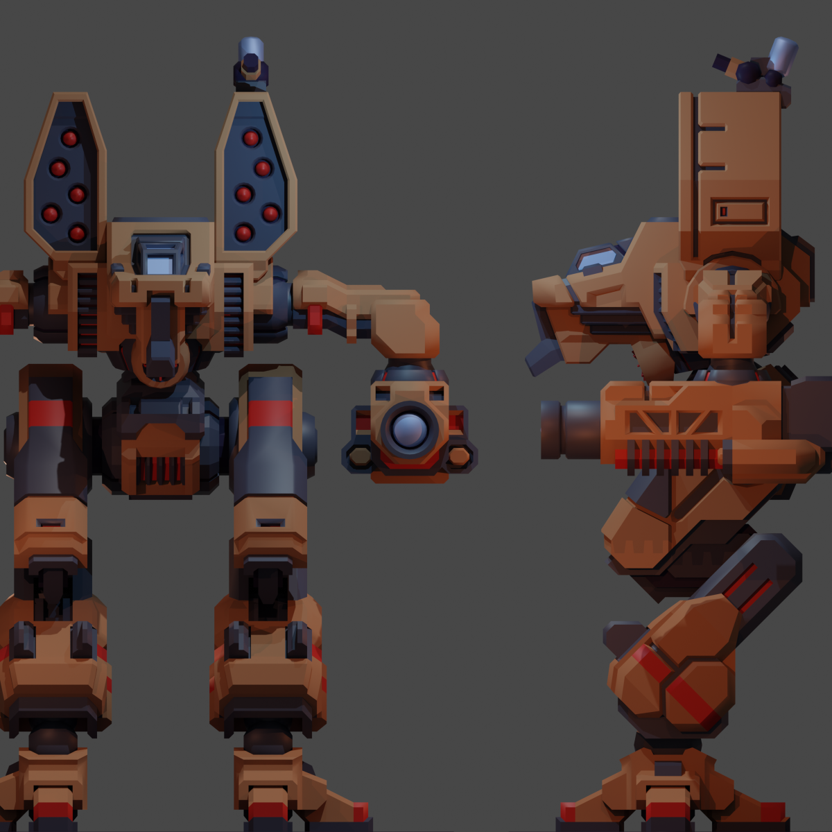 6mm Mech: HellHound