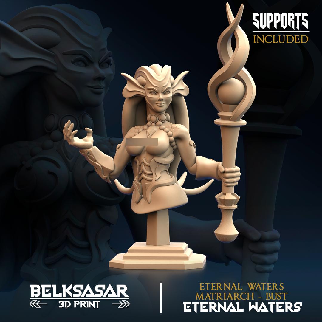 Eternal Waters Matriarch Bust Variant 2