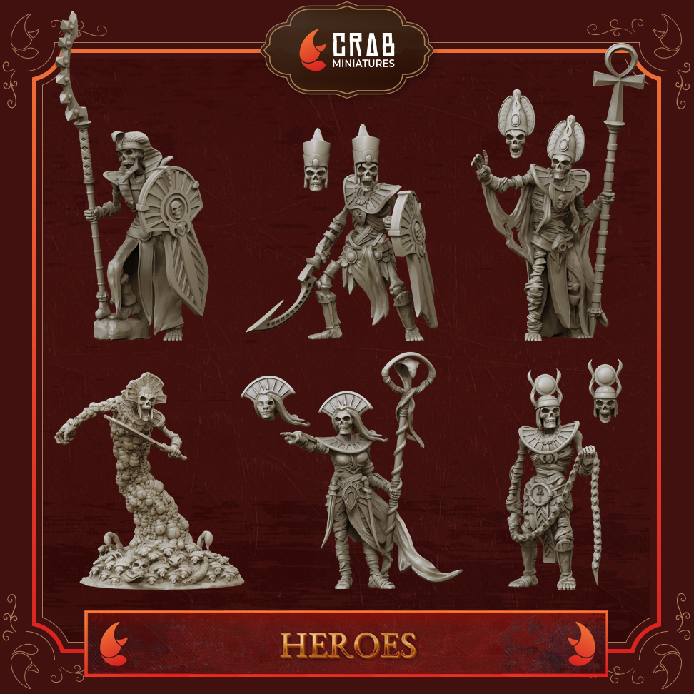 Pharaoh's Legacy: Heroes