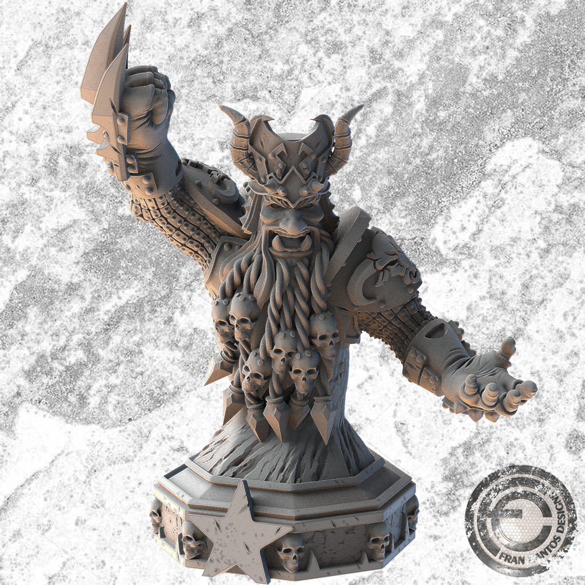 H'KARTH "THE UNBEATABLE" BUST