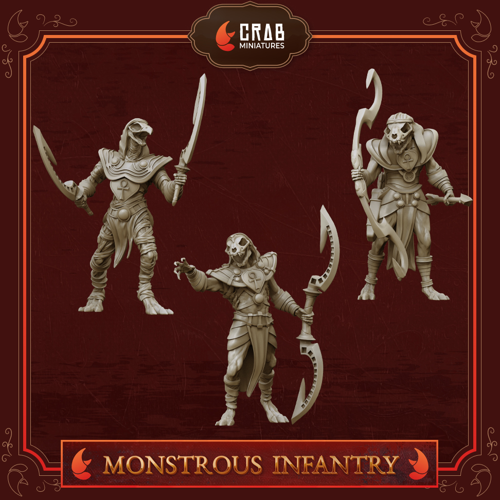 Pharaoh's Legacy: Monstrous Infantry