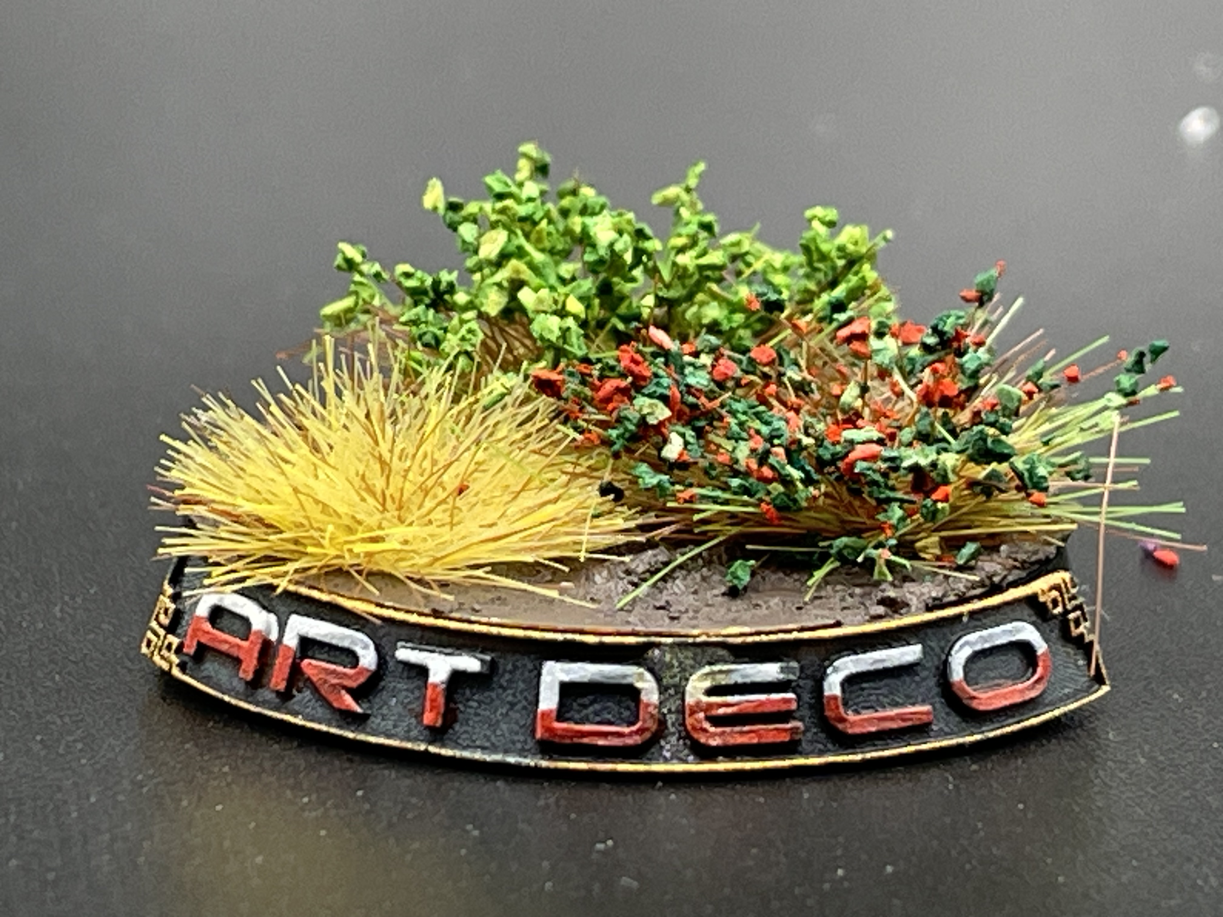 Art Deco Name Plate Builder