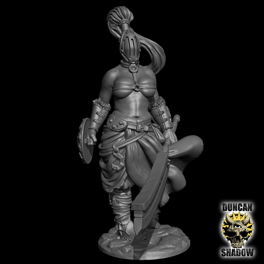 Female Warrior (Pre Supported)
