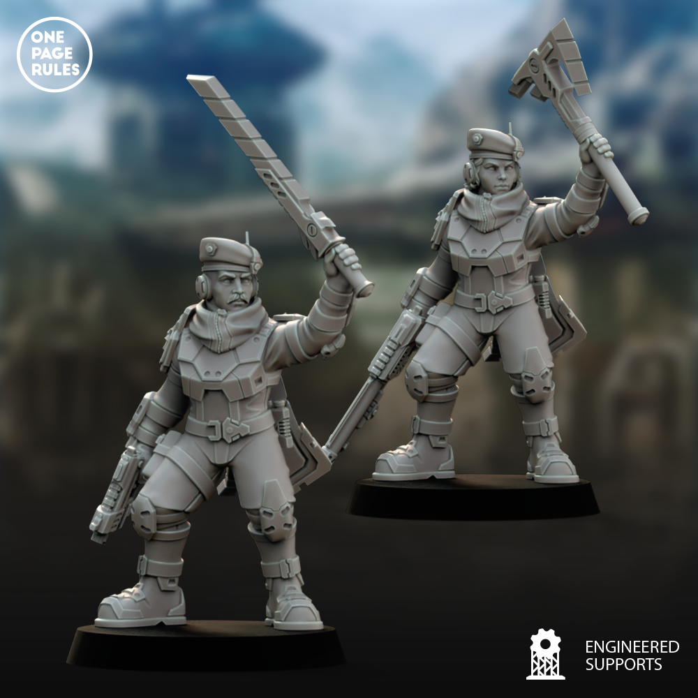 Company Leader - Human Defense Force