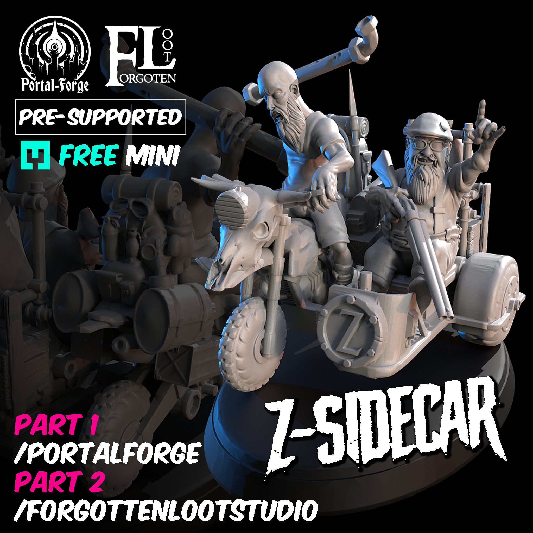 (FREE DOWNLOAD) Z-Sidecar (PART 1) - Presupported