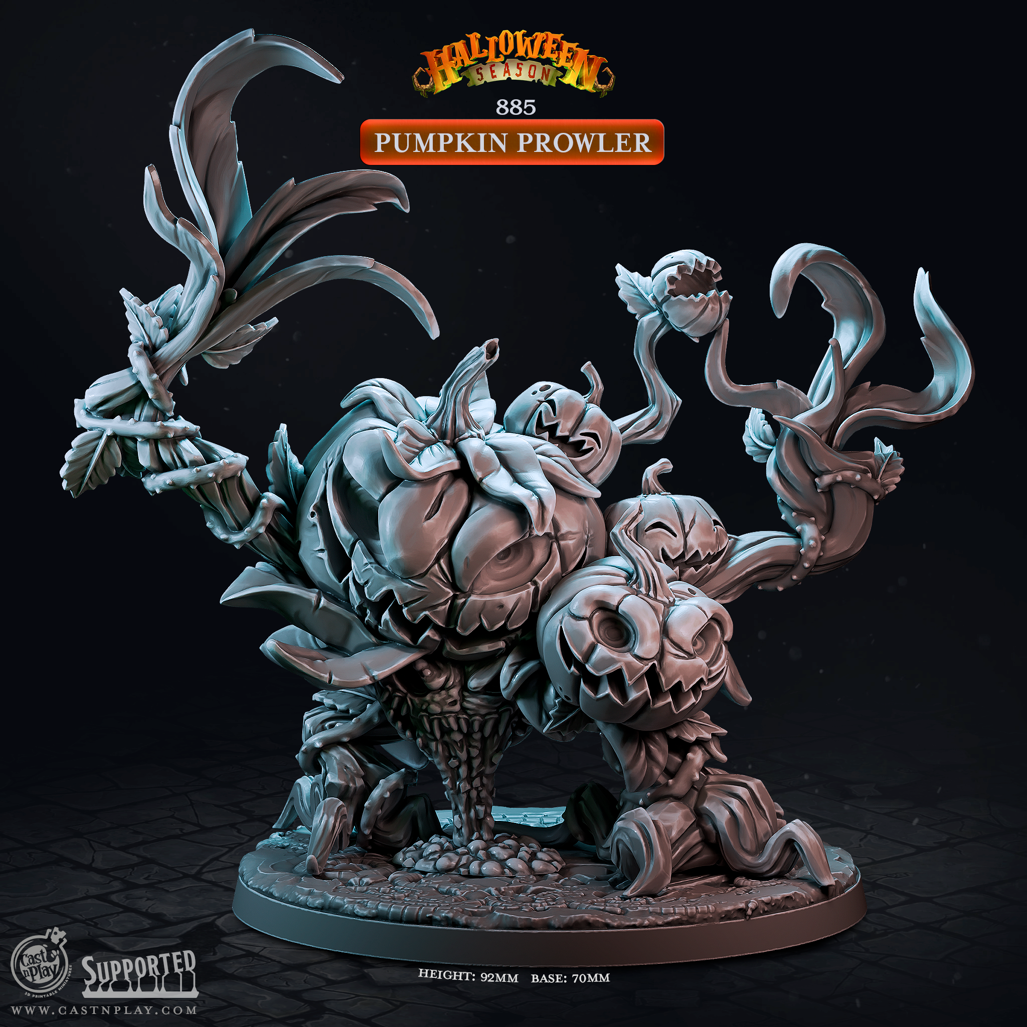 Pumpkin Prowler (Pre-Supported) | Cast n Play