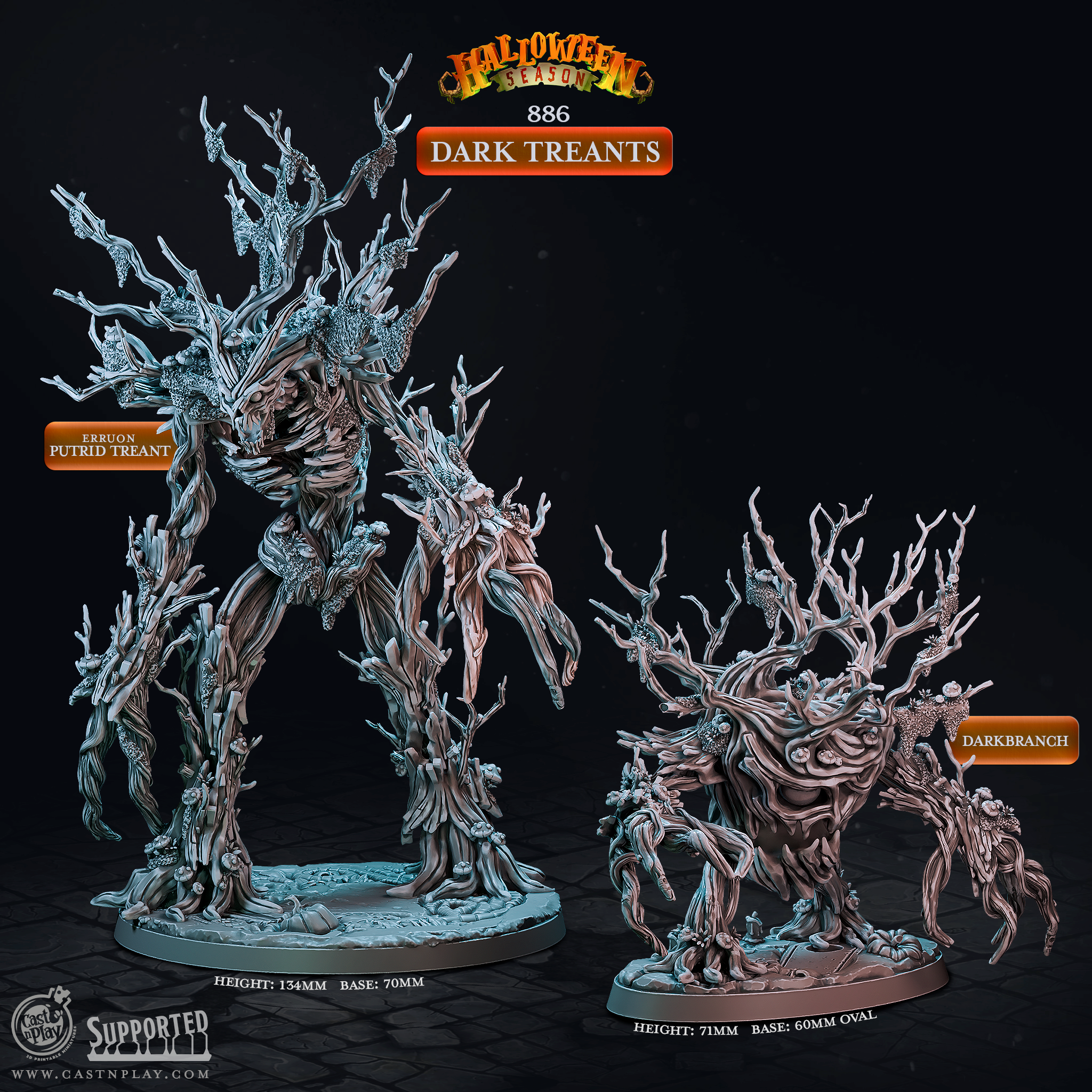 Dark Treants (Pre-Supported) | Cast n Play