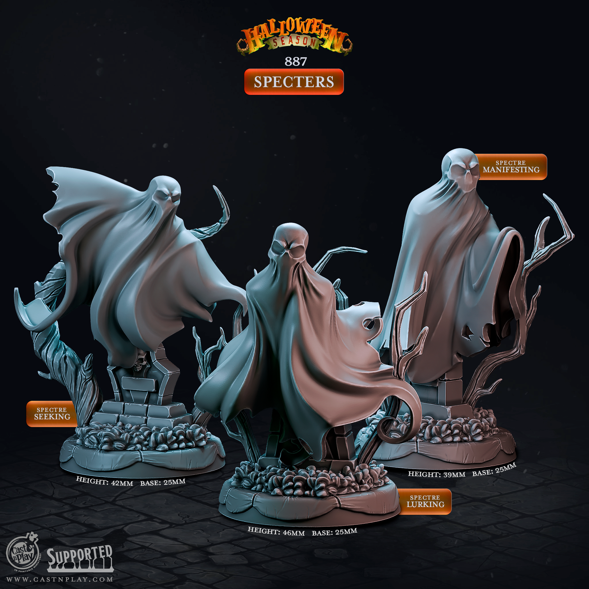 Specters (Pre-Supported) | Cast n Play