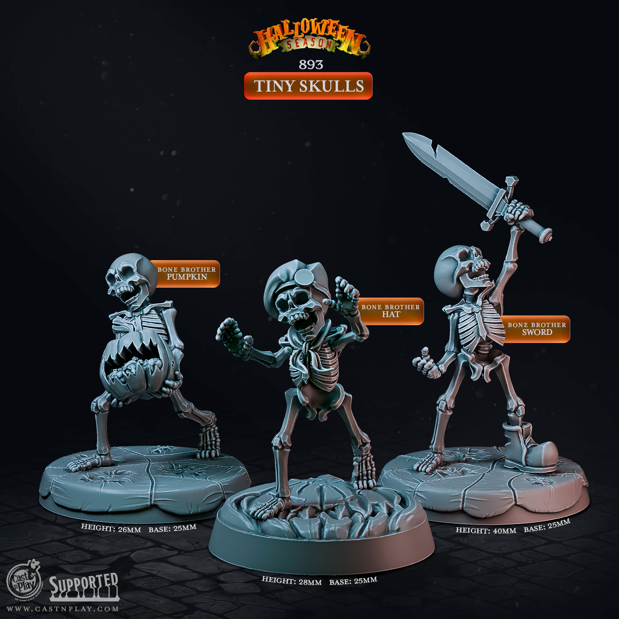 Tiny Terrors (Pre-Supported) | Cast n Play