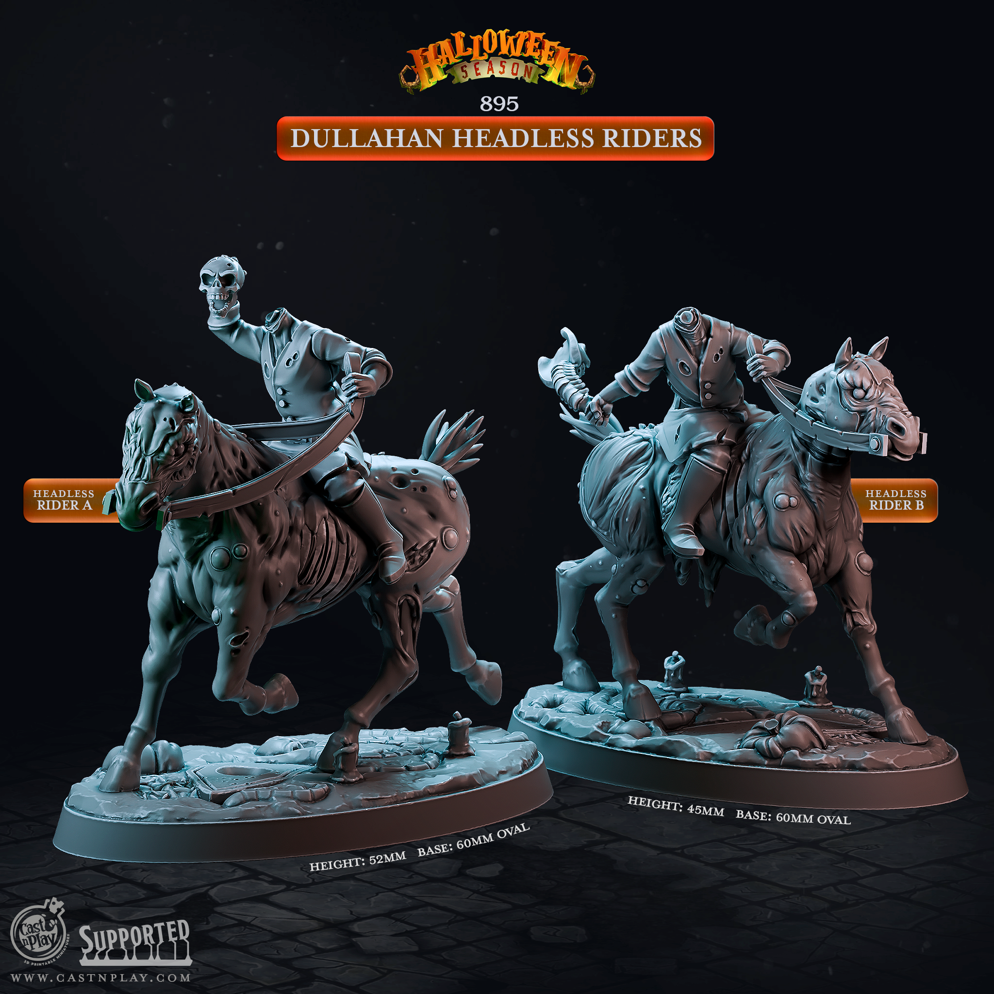 Dullahan Headless Riders (Pre-Supported) | Cast n Play