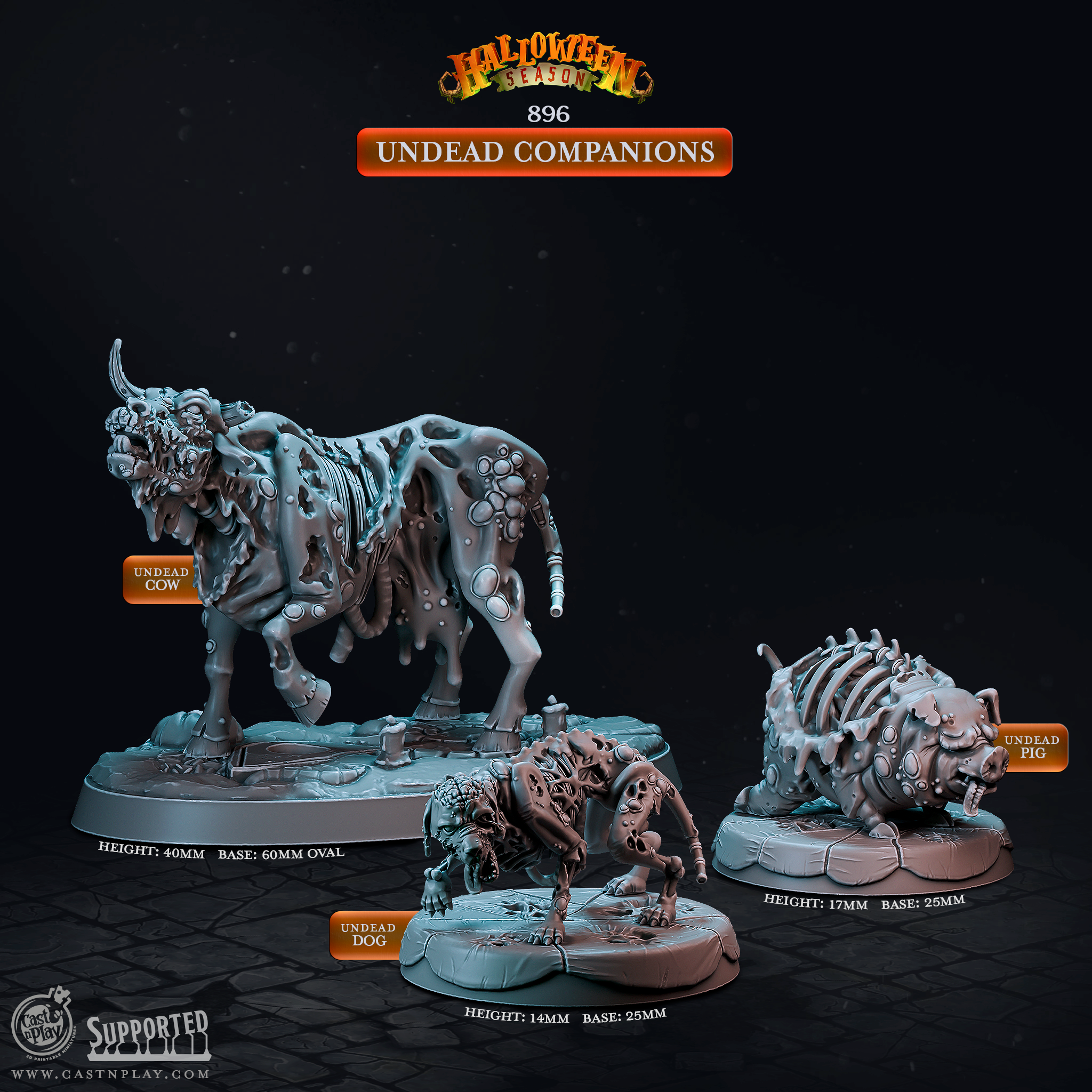 Undead Companions (Pre-Supported) | Cast n Play