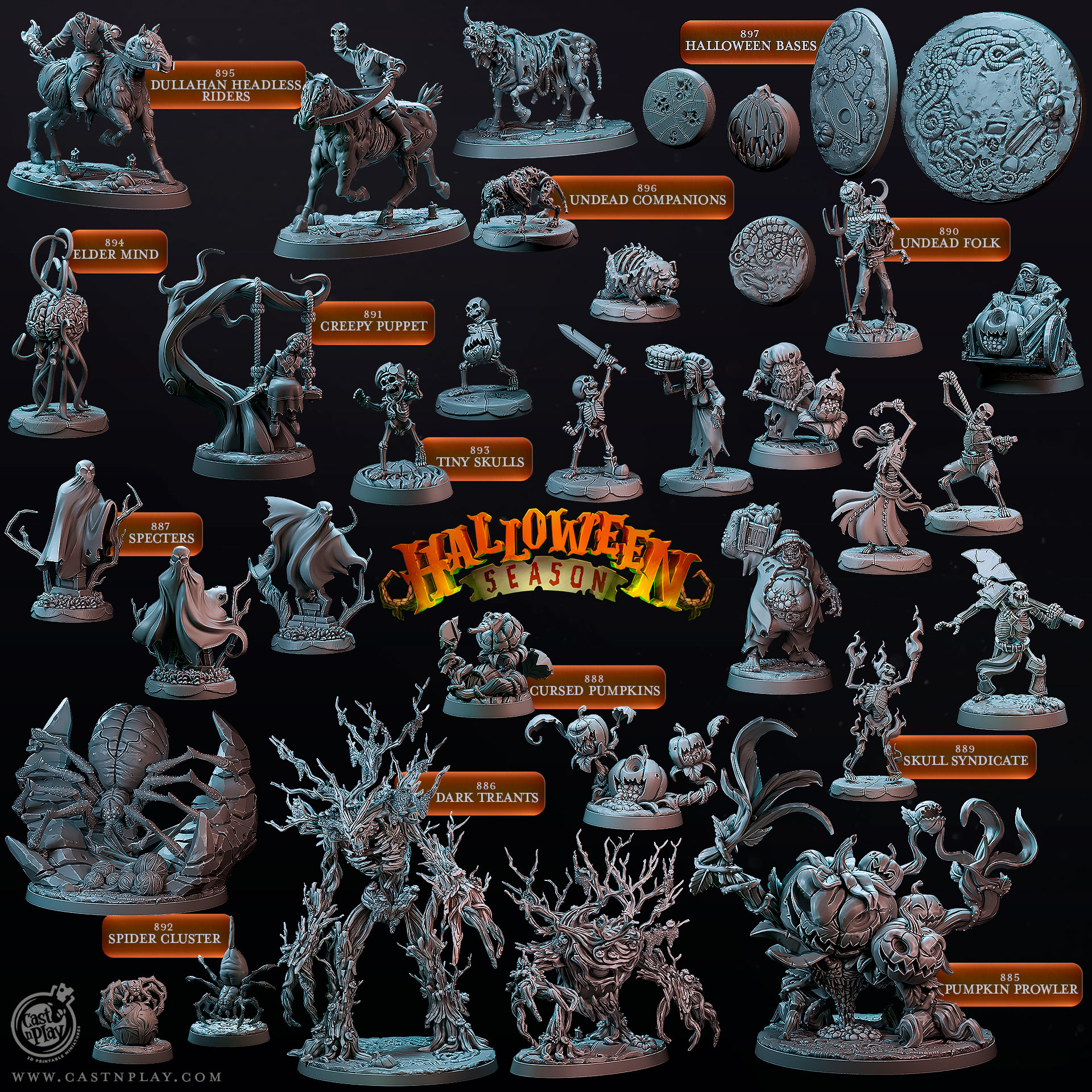 Halloween Season (Pre-Supported) (Set) | Cast n Play