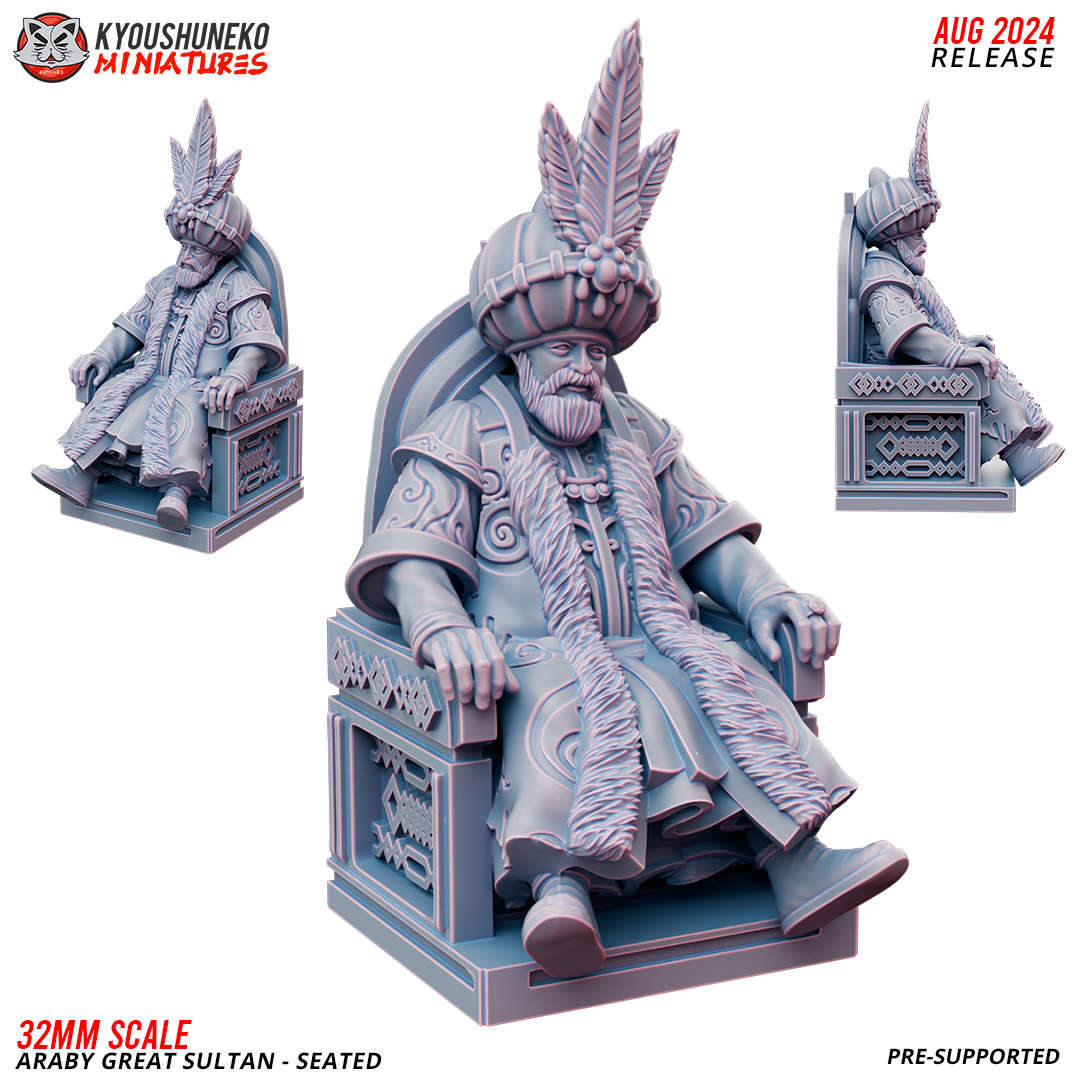 Araby Great Sultan - Seated
