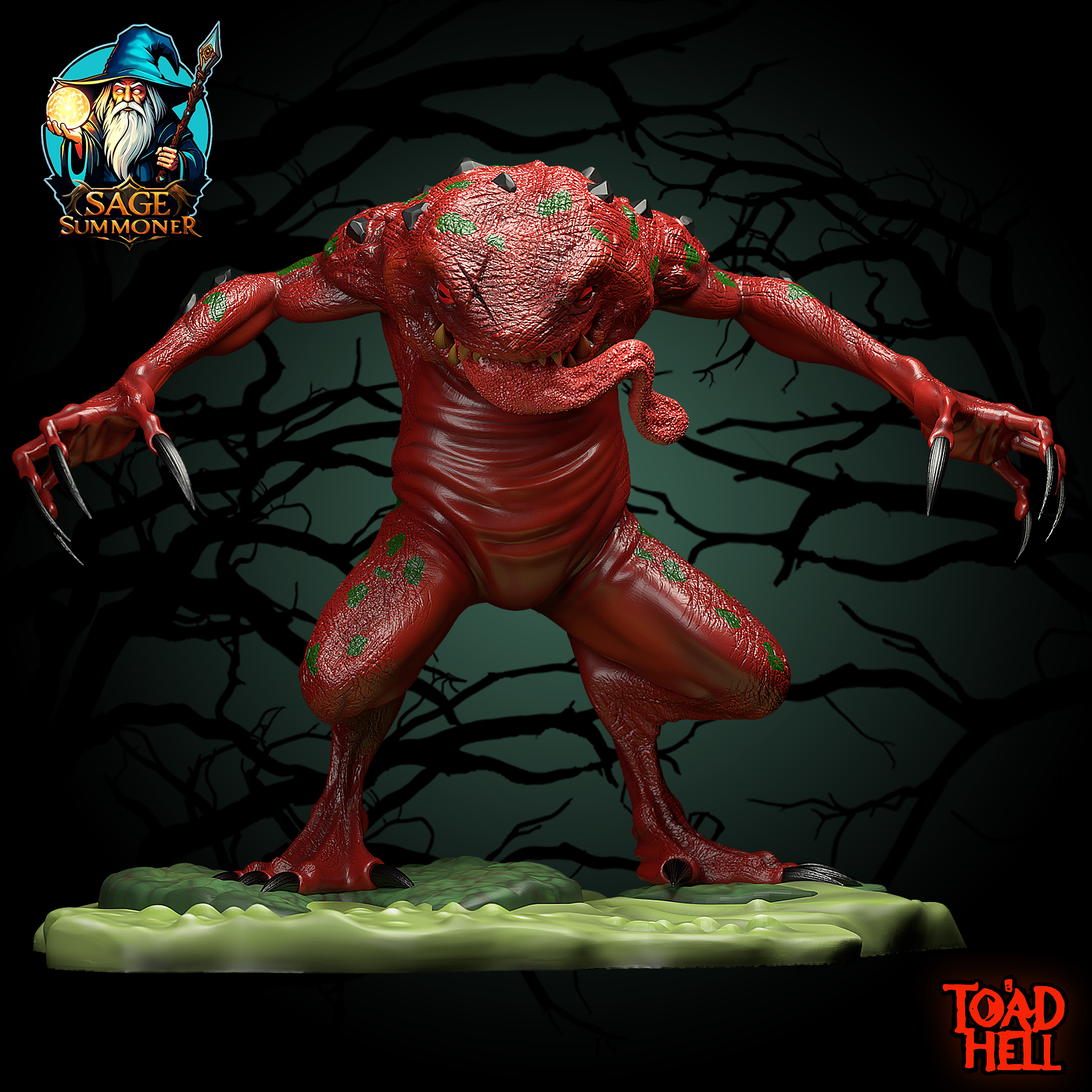 Red Slaad Toad 2 - Toad Hell