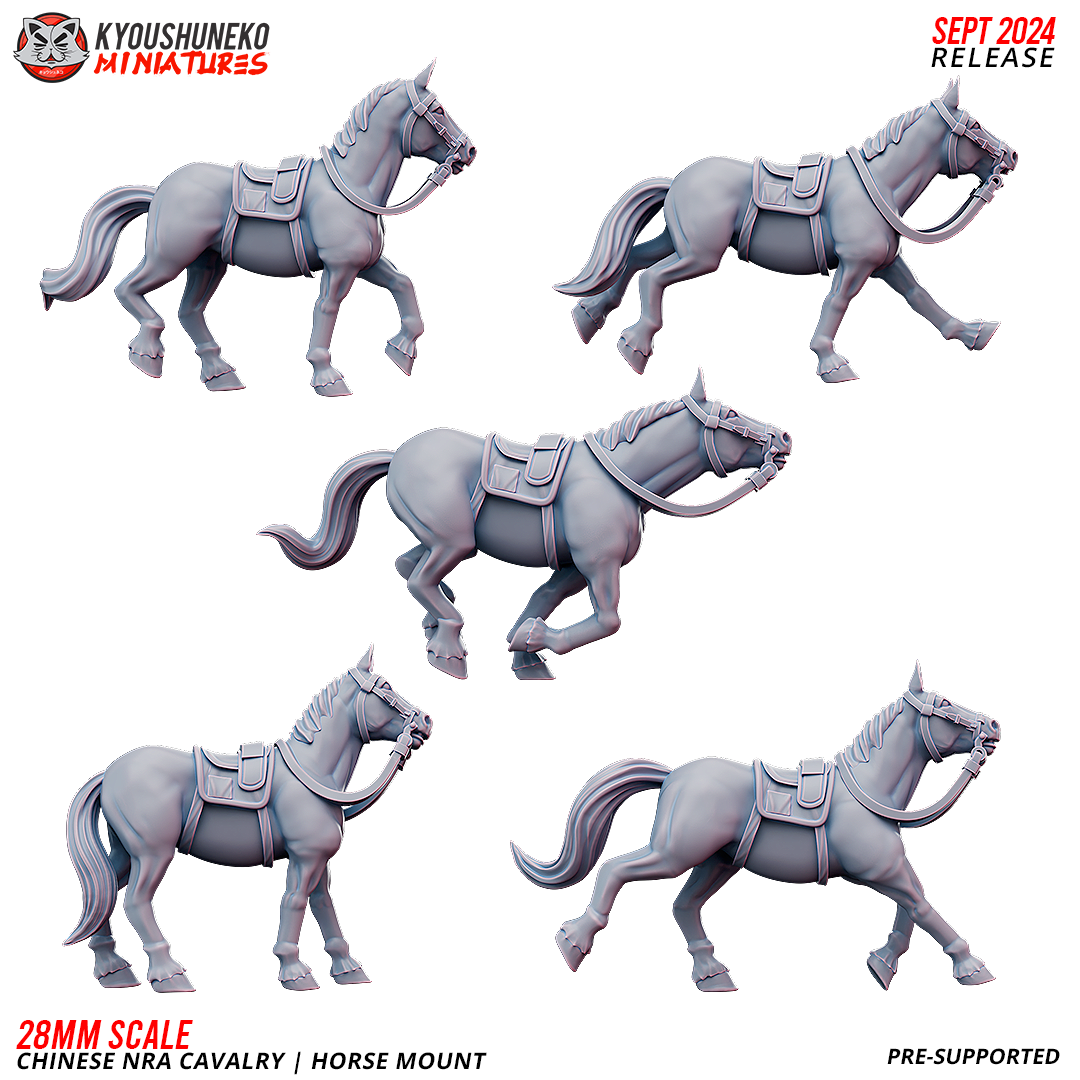 Horse Mount | Chinese NRA Cavalry