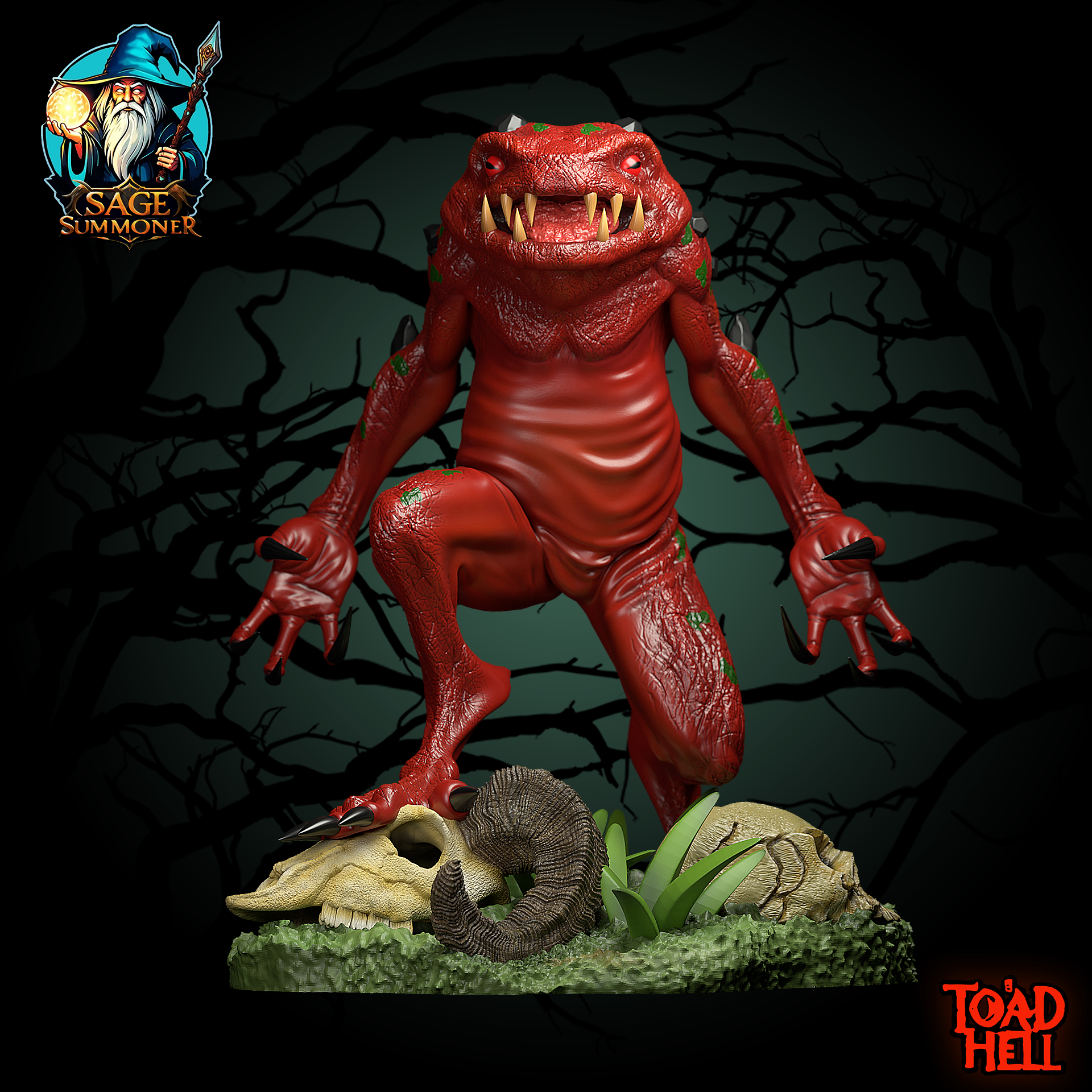 Red Slaad Toad 3 - Toad Hell