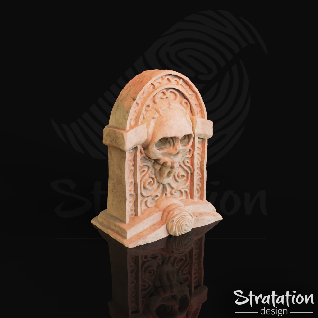 Deathmark Halloween Gravestone