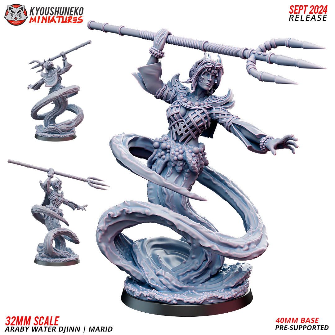 Araby Water Djinn | Marid