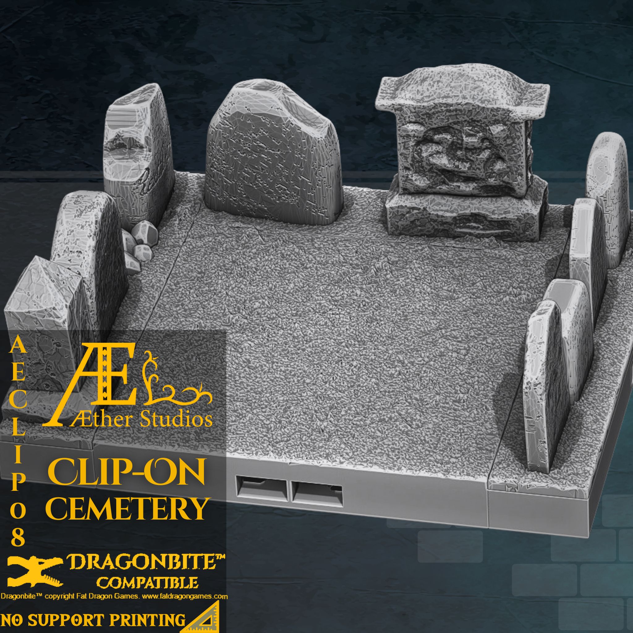 AECLIP08 – Clipon Cemetery Fences