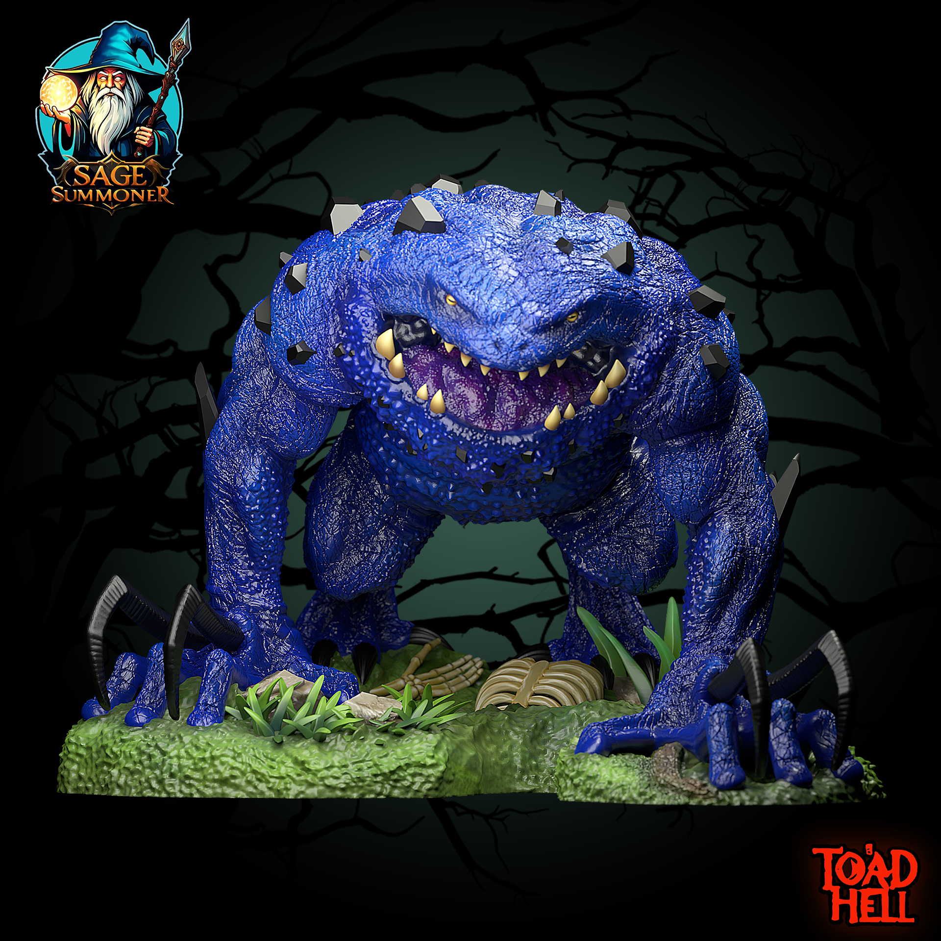 Blue Slaad Toad 2 - Toad Hell