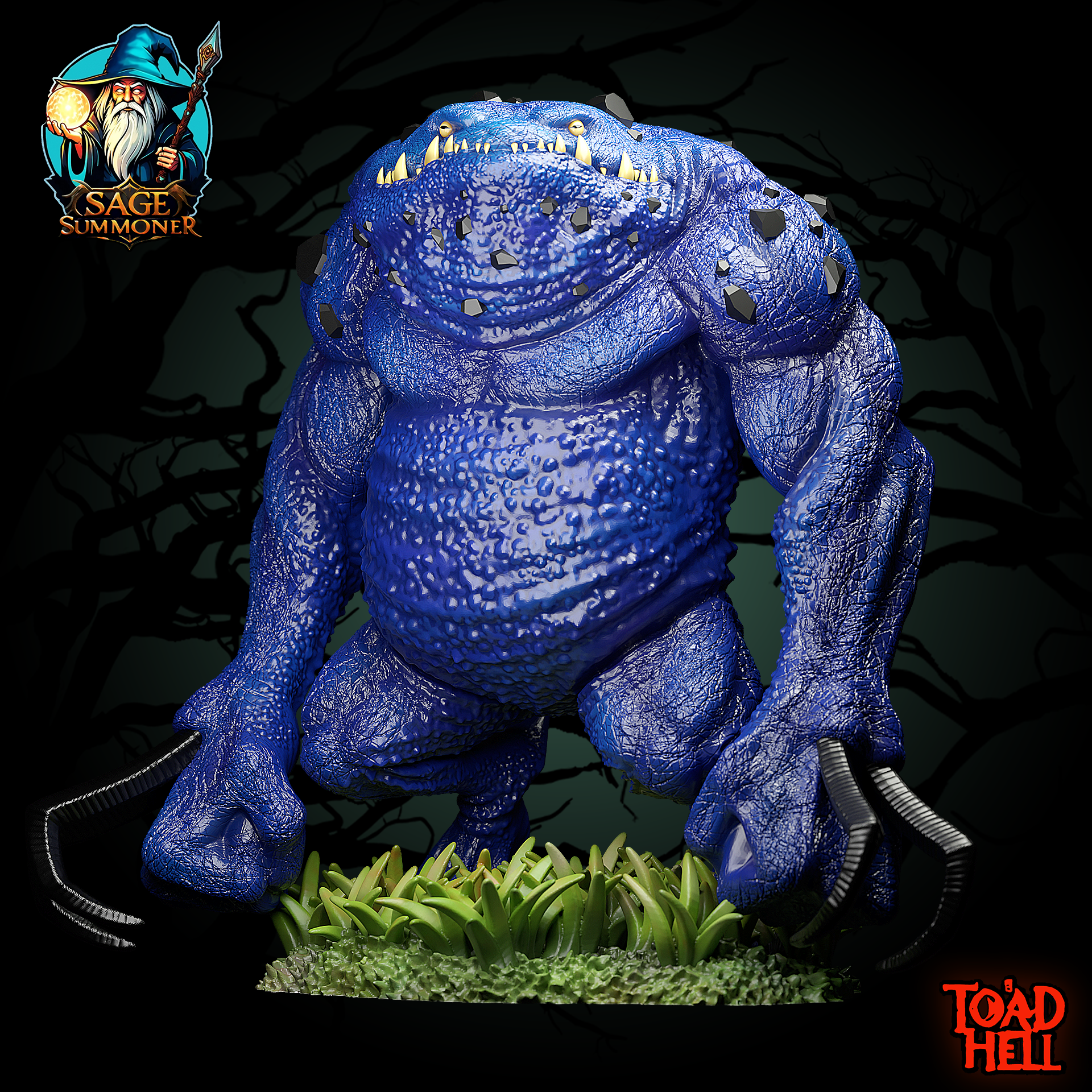 Blue Slaad Toad 3 - Toad Hell