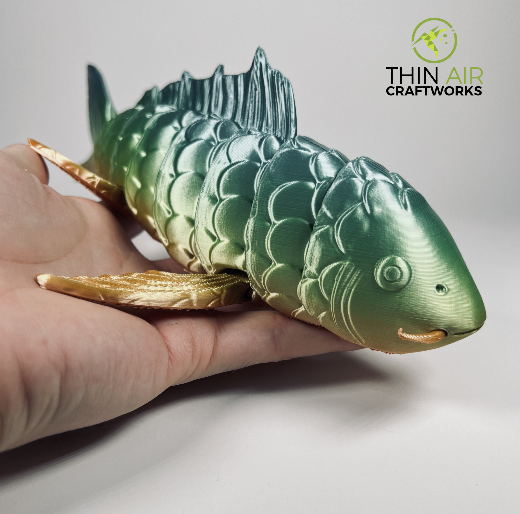 Articulating Koi Fish