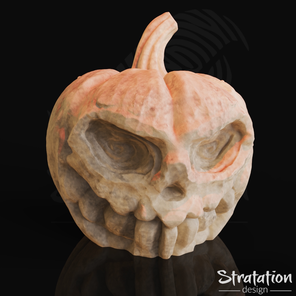 Grimgourd Halloween Pumpkin