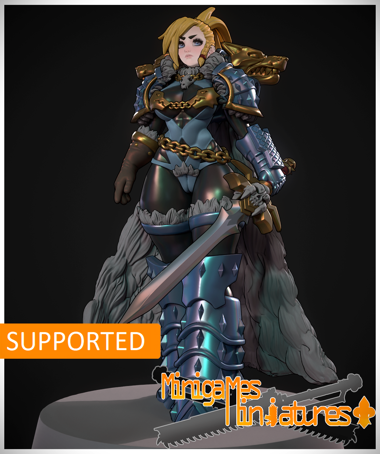 Freya Russ waifu figurine