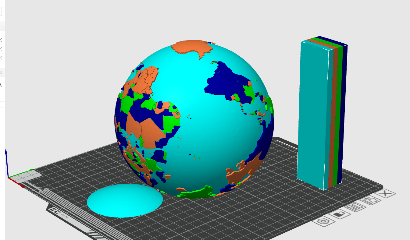 MULTIPART GLOBE