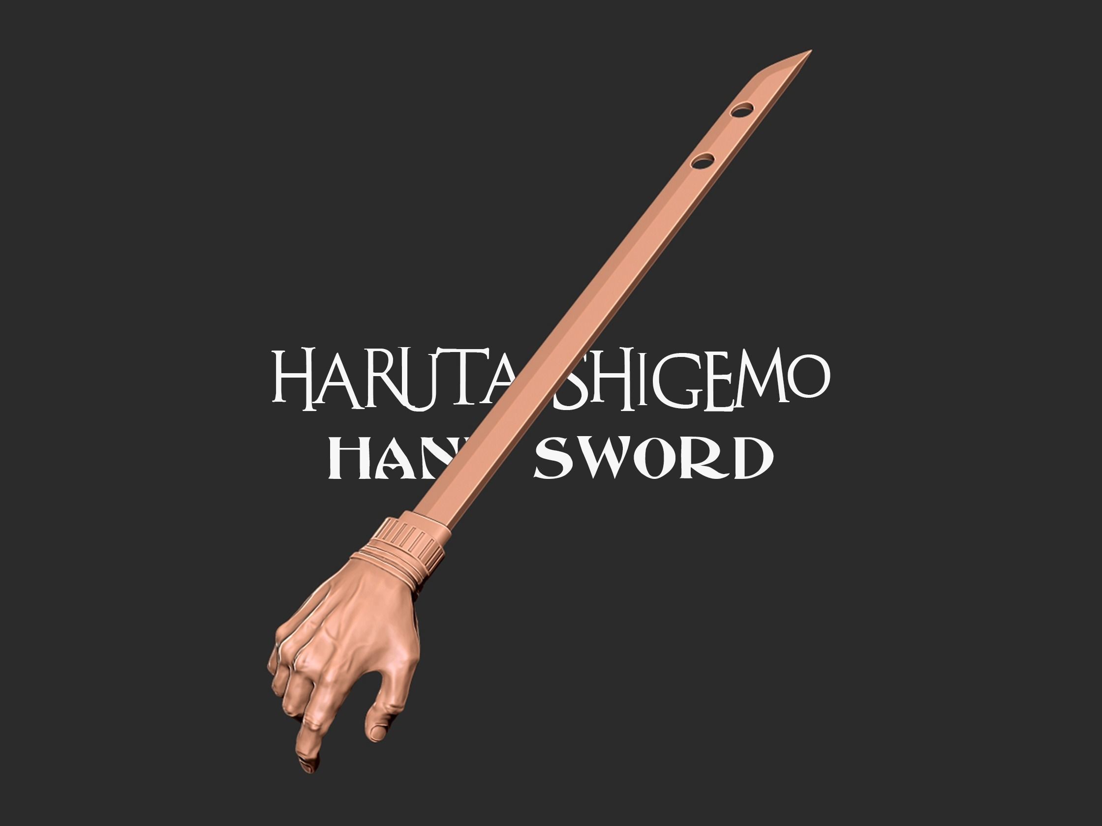 Shigemo Hand Sword for cosplay