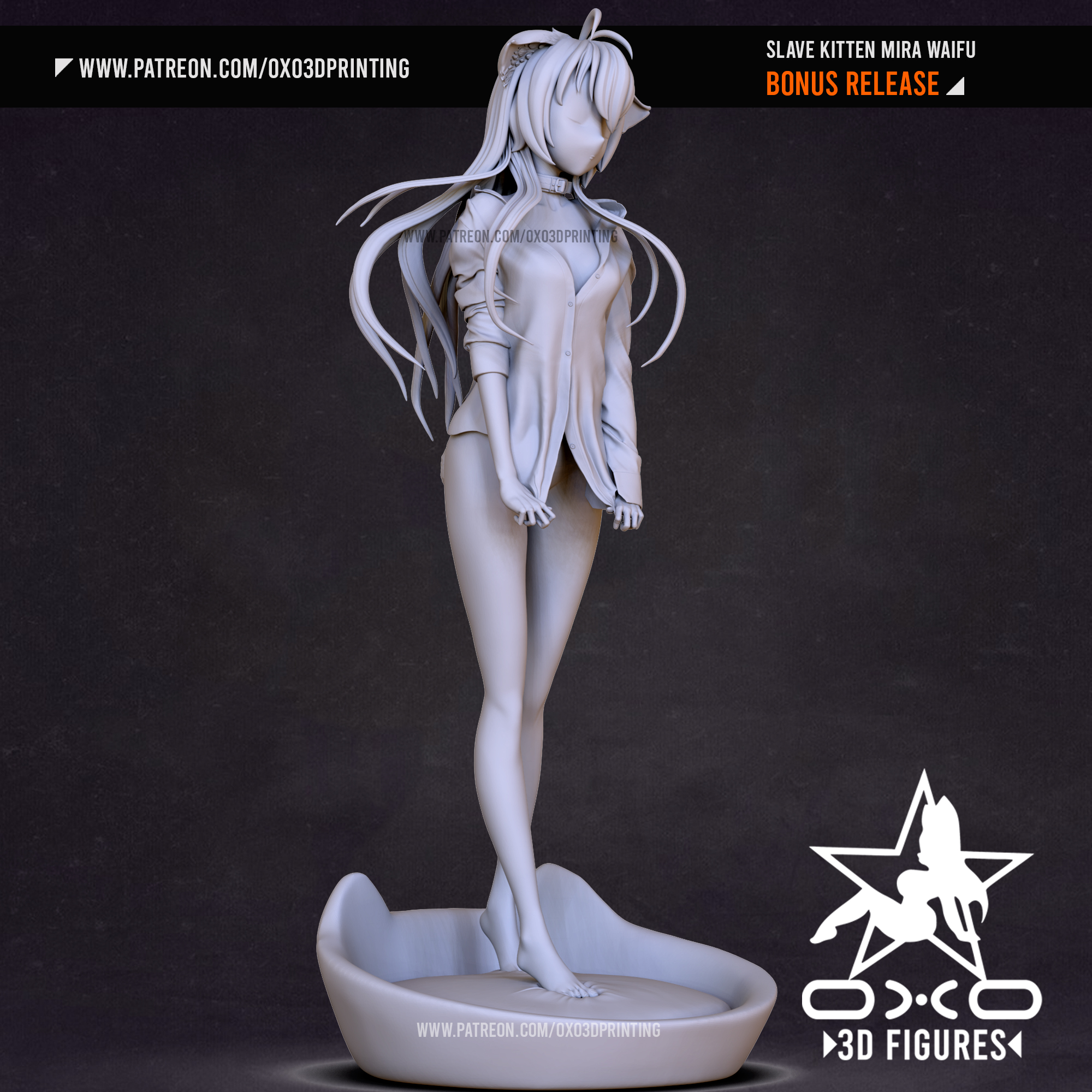 Slave Kitten Mira Anime Figure