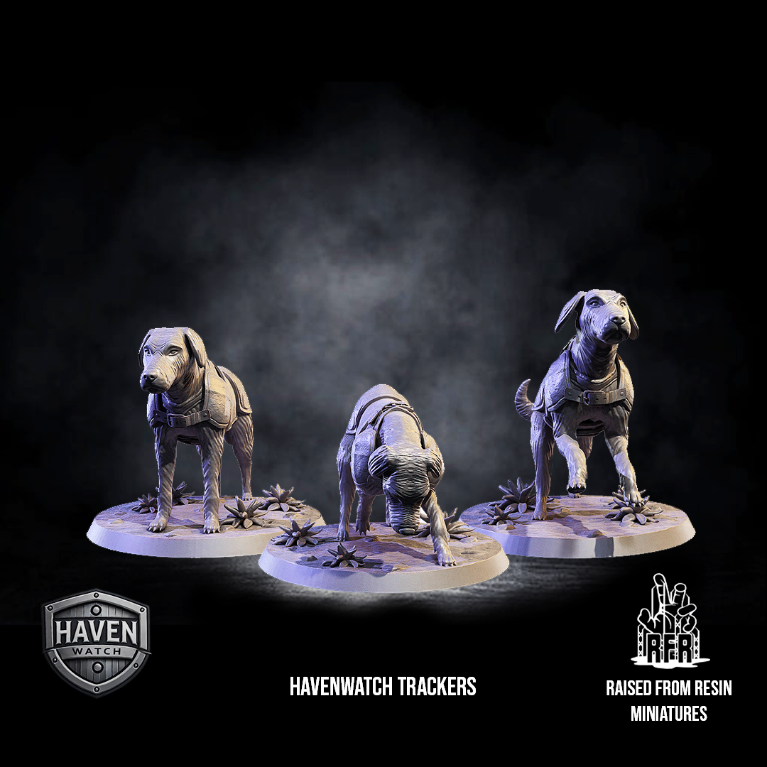 Havenwatch Trackers bundle - Tabletop miniatures (Pre-Supported)