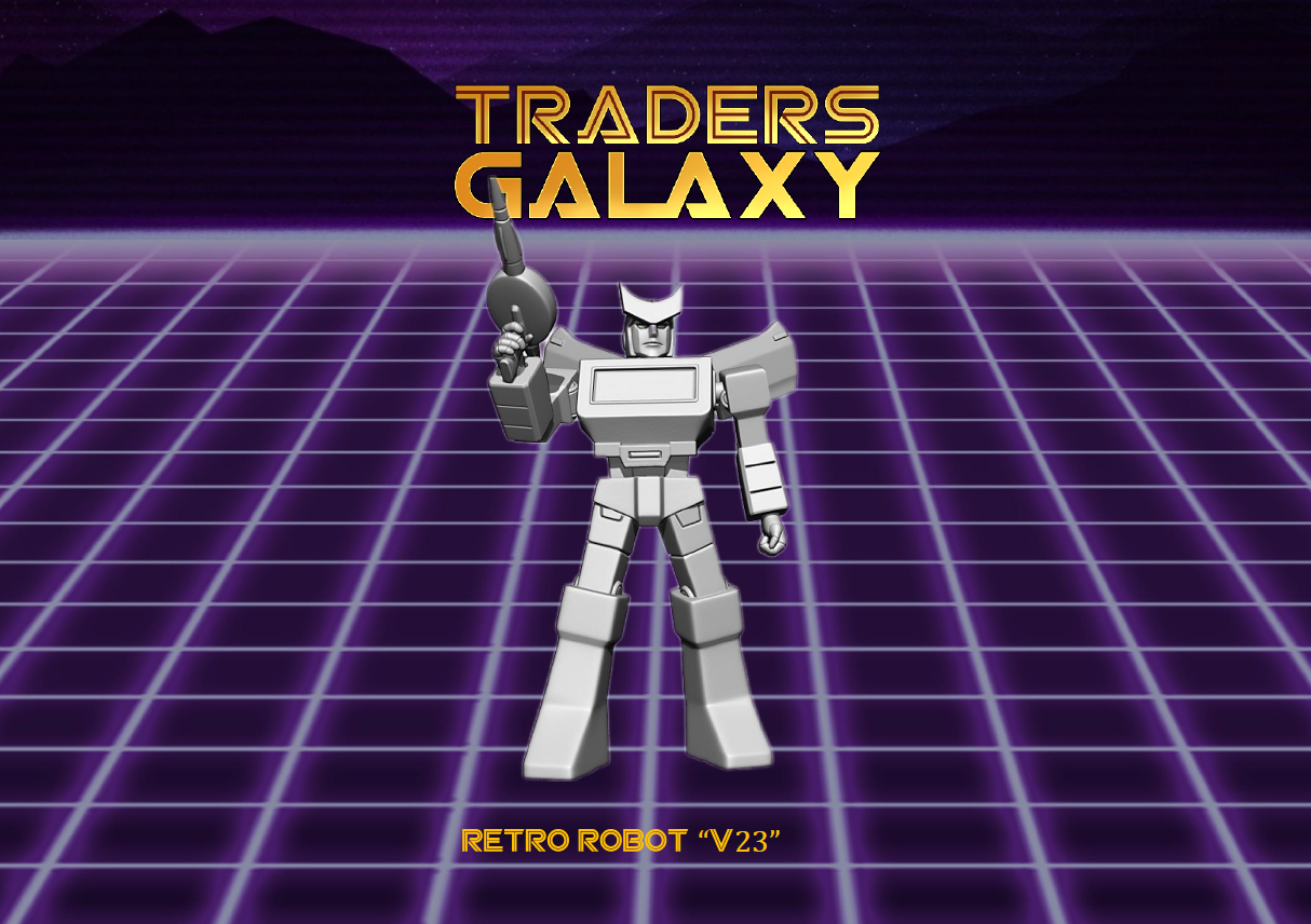 Retro Robot - V23