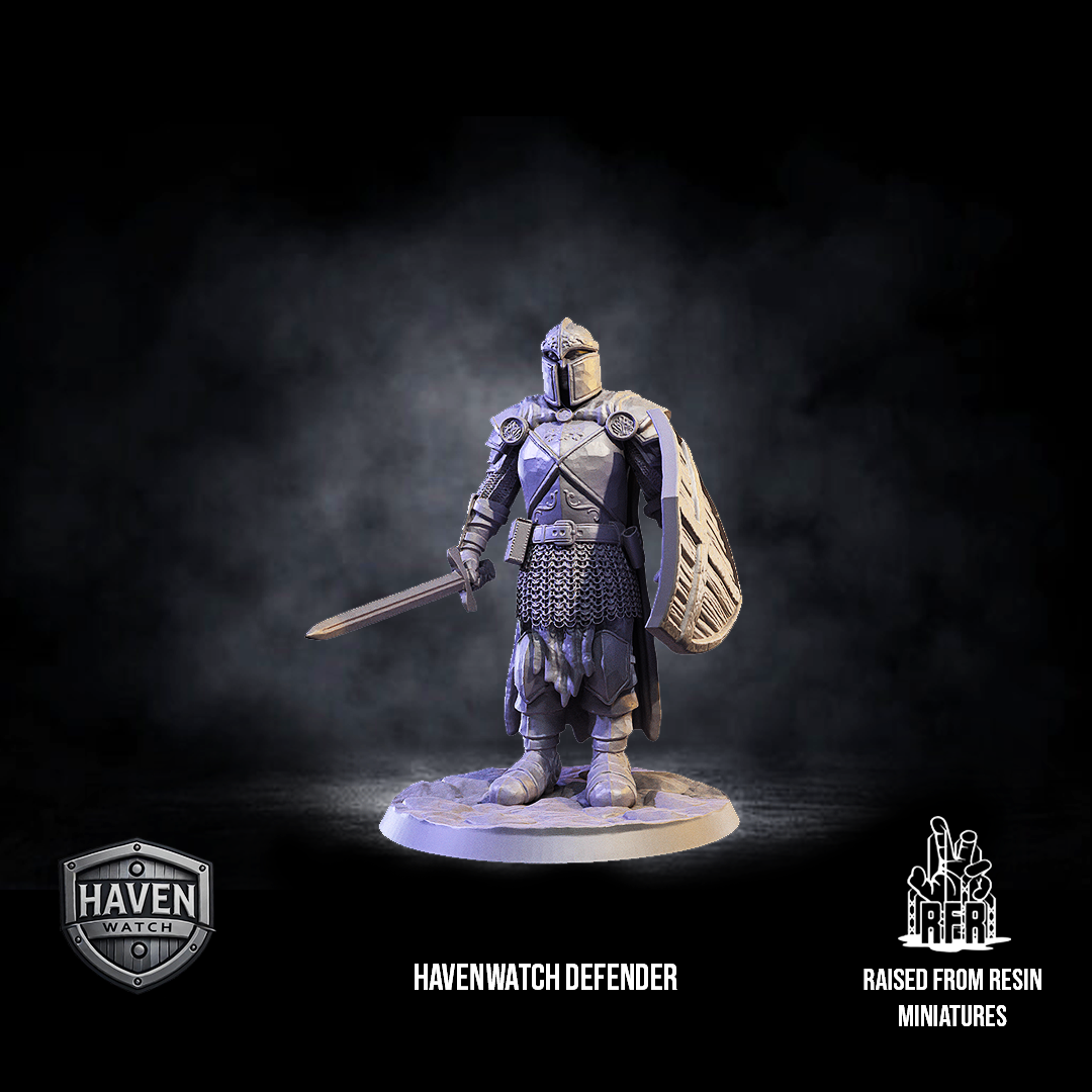 Havenwatch defender - Tabletop miniatures (Pre-Supported)