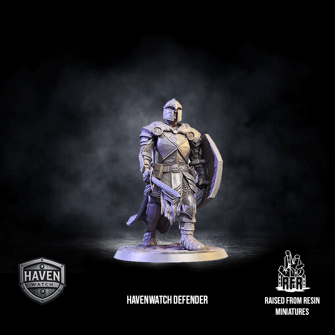 Havenwatch Defender - Tabletop miniatures (Pre-Supported)