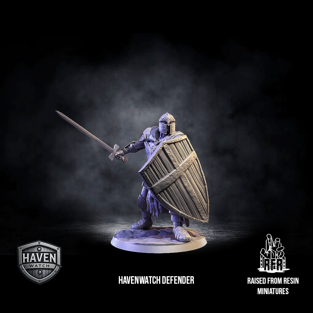 Havenwatch Defender - Tabletop miniatures (Pre-Supported)