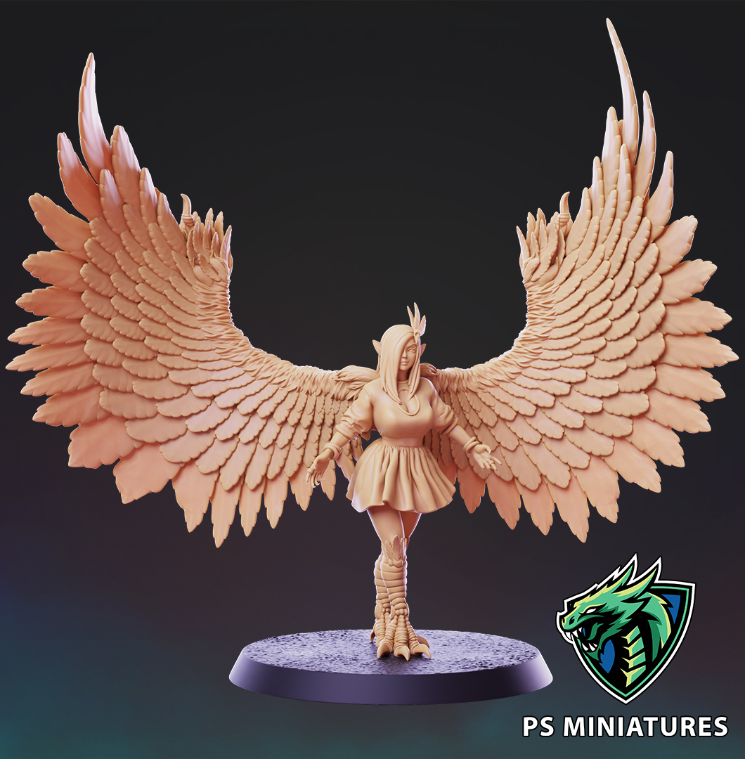Modern Harpies - Pose 1 + Pinup